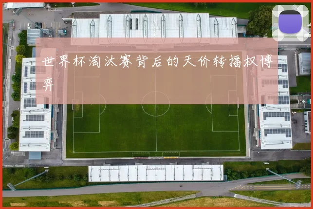 世界杯淘汰赛背后的天价转播权博弈